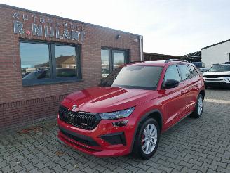 damaged passenger cars Skoda Kodiaq RS 4x4 LEER LED DSG 2024/1