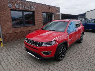 krockskadad bil auto Jeep Compass LIMITED PANORAMADAK HALF LEER ACC XENON 2020/11