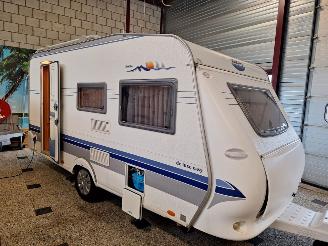dañado caravana Hobby  440 SF Mover voortent Luifel 2005/6