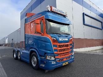 krockskadad bil vrachtwagen Scania R R520 V8 2019/6