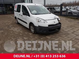Coche siniestrado Peugeot Partner Partner (GC/GF/GG/GJ/GK), Van, 2008 / 2018 1.6 HDI 90 2015/2