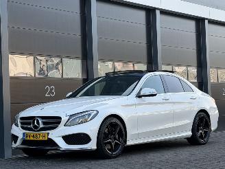 voitures voitures particulières Mercedes C-klasse 220 CDI AMG Pano Camera Leer EURO-6 2015/2