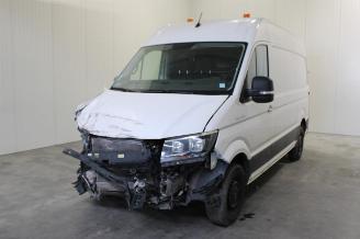 krockskadad bil vrachtwagen MAN TGE  2022/1