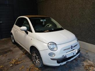 Auto da rottamare Fiat 500 500C (312), Cabrio, 2009 0.9 TwinAir 85 2011/10