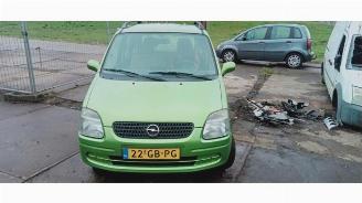 disassembly passenger cars Opel Agila Agila (A), MPV, 2000 / 2007 1.2 16V 2000/9
