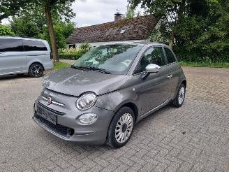 damaged passenger cars Fiat 500 1.0 Hybrid Airco 2023/7