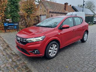 skadebil auto Dacia Sandero 1.0 Tce 90 Navi Airco 2023/3