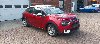 krockskadad bil auto Citroën C3 1.2-12v Edition you! Full-Led koplampen Led Dagrijverlichting Airco Stoelverwarming Cruisecontrol Drivelane assistent Getinte ruiten Mistlampen Dab Radio 2022/11