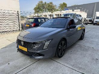 krockskadad bil auto Peugeot 508 1.6 HYBRID 225 GT-PANO-LEDER-CAMERA-NAVI 2023/8