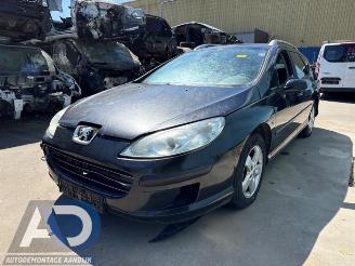 Coche siniestrado Peugeot 407 407 SW (6E), Combi, 2004 / 2010 2.0 16V 2007