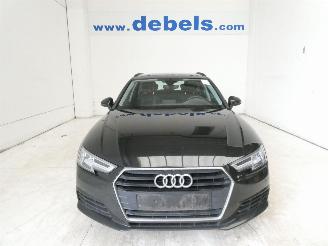Damaged car Audi A4 2.0D AVANT 2019/4