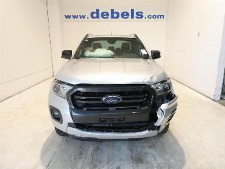 krockskadad bil bedrijf Ford Ranger 2.0D WILDTRAK 2022/3