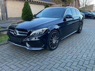 Schadeauto Mercedes C-klasse 220 d AMG LINE NAVI CAMERA PDC 2015/8
