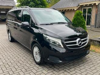 krockskadad bil bus Mercedes  V250 d BleuTEC EXTRA LANG 8 SITZE CAMERA NAVI 2018/11
