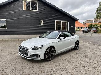 Voiture accidenté Audi A5 S5 Cabriolet 3.0 V6 NAVI CLIMA CAMERA LEER LED FULL OPTIONS B.J 2019 2019/2