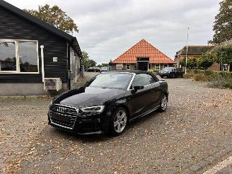 Schadeauto Audi A3 CABRIO S-LINE 2.0 AUTOMAAT NAVI CLIMA PDC LED B.J 2020 2020/6