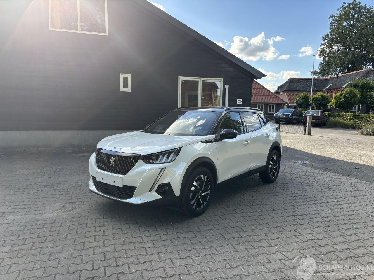 Peugeot 2008 GT LINE AUTOMAAT 130 PK NAVI CLIMA CAMERA VIRT DASH LED LEER B.J 2022