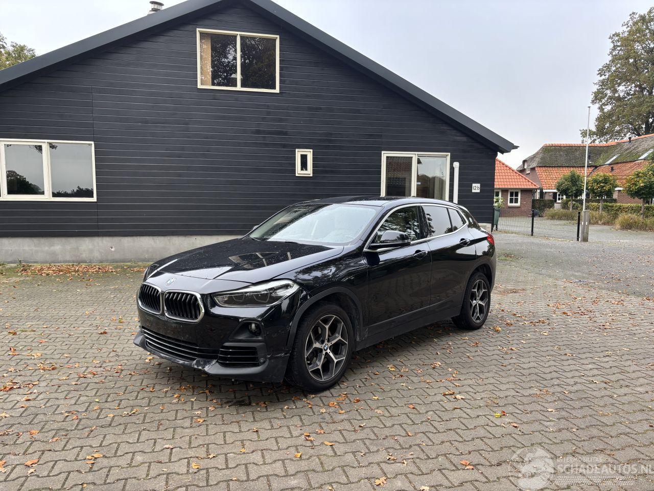 BMW X2 SDRIVE18 SPORT NAVI CLIMA PDC LED B.J 07-2019 SCHROEFSCHADE