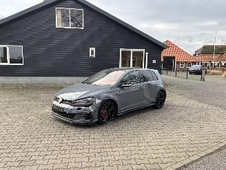 krockskadad bil auto Volkswagen Golf GTI TCR 300 PK SPECIAL EDITION PANO LEER DYNO AUDIO NAVI CLIMA VIRT DASH B.J 2019 2019/7