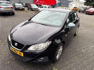 krockskadad bil auto Seat Ibiza 1.2 12V Hatchback 2Dr Benzine 1.198cc 51kW (69pk) FWD 2009/8