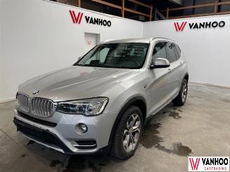 Damaged car BMW X3  2016/10