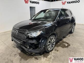 Damaged car Ssang yong Tivoli  2019/4