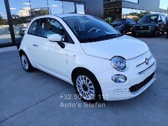 damaged passenger cars Fiat 500 LOUNGE 2020/8