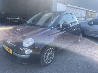 krockskadad bil auto Fiat 500 1.2 lounge 2014/2