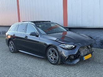 damaged passenger cars Mercedes C-klasse 220 d 4MATIC AMG Line 2022/1
