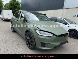 Voiture accidenté Tesla Model S Model X 90d AWD Autopilot Full-Options list 2017/11