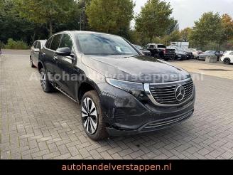 damaged passenger cars Mercedes EQC 400 4Matic 80KWH 300KW Burm leder AHK 2022/11