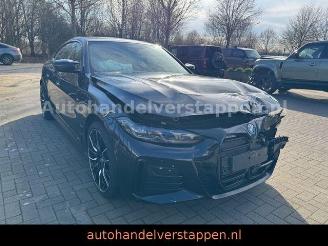 Vaurioauto  passenger cars BMW i4 Gran Coupe M-Sport M50 400KW Harman 2022/2