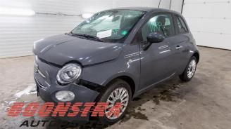 Vrakbiler auto Fiat 500 500 (312), Hatchback, 2007 1.0 Hybrid 2020/11