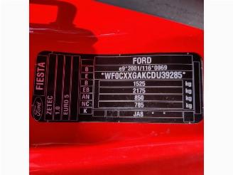 Ford Fiesta Fiesta 6 (JA8), Hatchback, 2008 / 2018 1.0 SCI 12V 80 picture 10