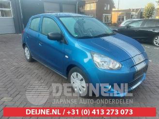 Salvage car Mitsubishi Space-star Space Star (A0), Hatchback, 2012 1.0 12V 2014/6