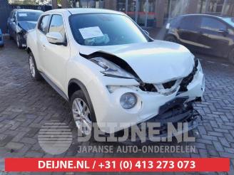 Vrakbiler auto Nissan Juke Juke (F15), SUV, 2010 / 2019 1.2 DIG-T 16V 2016/4