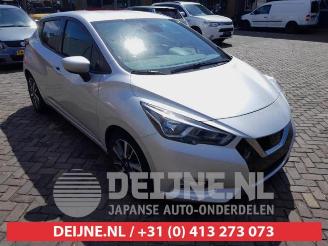 Uttjänta bilar auto Nissan Micra Micra (K14), Hatchback, 2016 / 2024 0.9 IG-T 12V 2018/2
