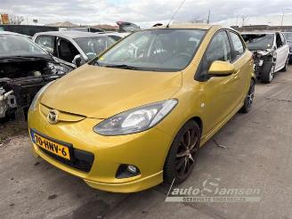 demontáž osobní automobily Mazda 2 2 (DE), Hatchback, 2007 / 2015 1.3 16V S-VT 2009/1