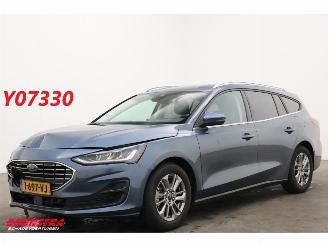 Unfallwagen Ford Focus 1.0 EcoBoost Hybrid Titanium LED Navi Clima Cruise PDC 2023/9
