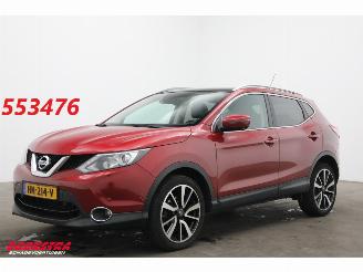 damaged passenger cars Nissan Qashqai 1.2 Aut. Visia Pano 360° Leder Navi SHZ Cruise 91.183 km! 2015/12