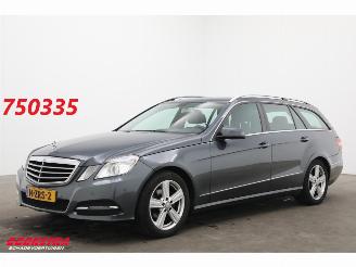 damaged passenger cars Mercedes E-klasse Estate 200 CGI 7G-Tronic BlueEff. Leder Navi Clima Cruise SHZ PDC AHK 2013/1