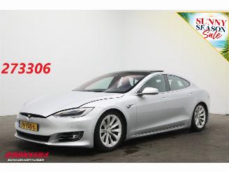 Coche accidentado Tesla Model S 100D Pano Schuif/kantel Clima Navi Memory Leder SHZ LrHZ Cruise Camera PDC 2018/11