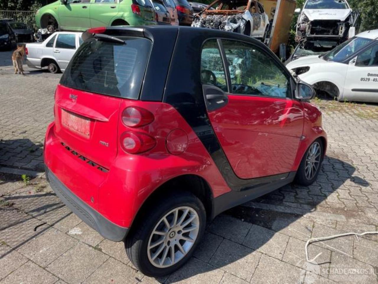 Smart Fortwo Fortwo Coupe (451.3), Hatchback 3-drs, 2007 1.0 45 KW