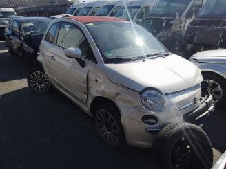 Vrakbiler auto Fiat 500 500C (312), Cabrio, 2009 1.2 69 2010/0