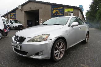 krockskadad bil auto Lexus IS 220D SEDAN RHD UITVOERING !!!! ENGELS KENTEKEN 2006/9