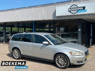skadebil auto Volvo V-50 1.8 Edition II Leer Climate Cruise PDC 2008/2