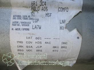 Volkswagen Polo Polo V (6R) Hatchback 1.2 12V BlueMotion Technology (CGPA(Euro 5)) [51=
kW]  (06-2009/05-2014) picture 11