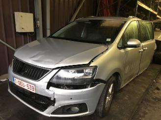 Coche siniestrado Seat Alhambra 100KW - 2000CC - DIESEL 2014/1