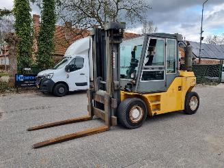 skadebil machine Jungheinrich  DFG 660 6t Heftruck 2005/5