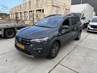 damaged passenger cars Dacia Jogger 1.0 TCE 7 PERS 81 KW -PDC-CLIMA-NAVI 2022/6